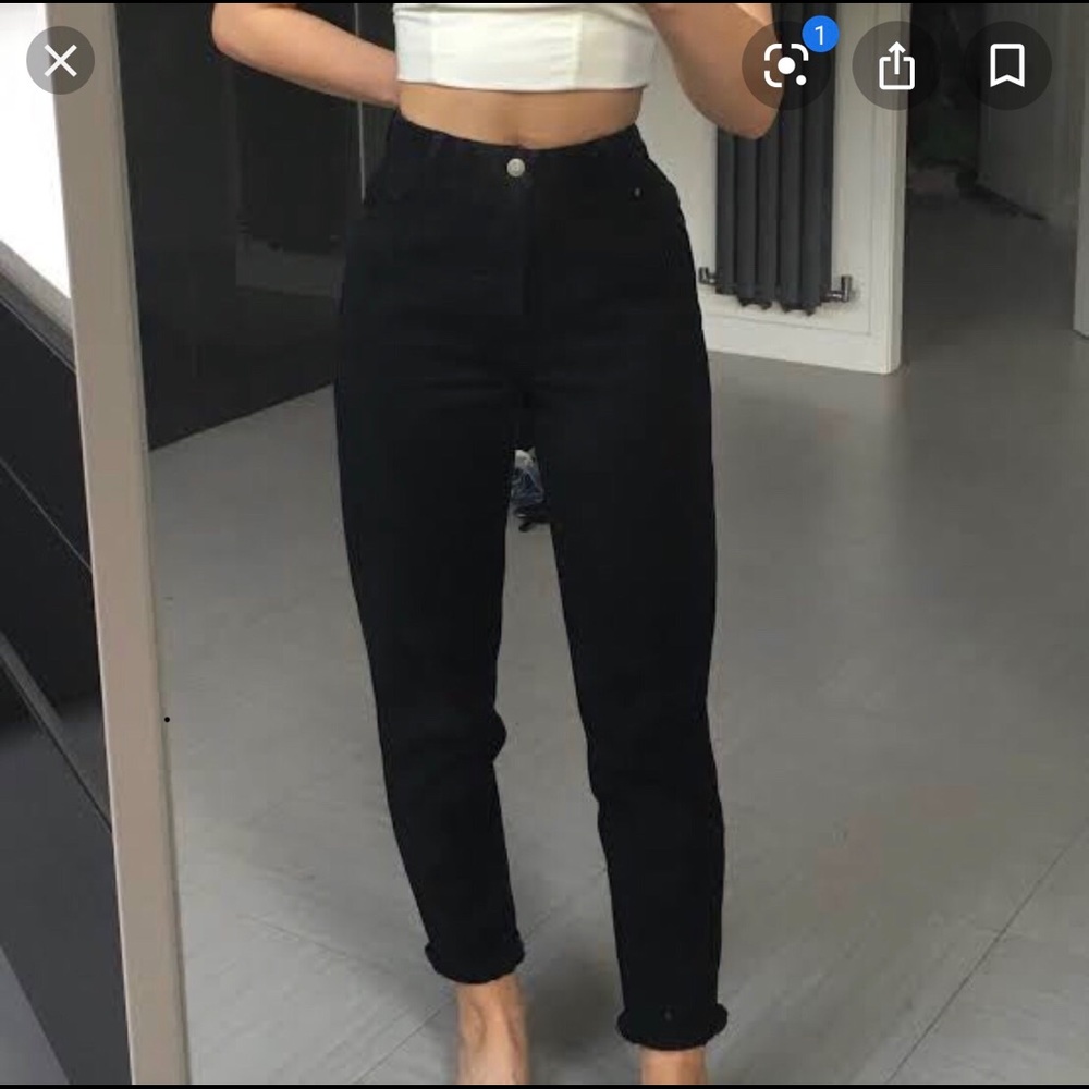 Zara mom jeans